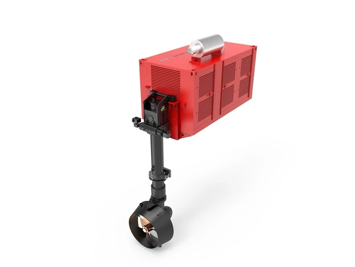 Crs Certificated Deck Mounted Azimuth Thruster Driving By Electric Motor high quality