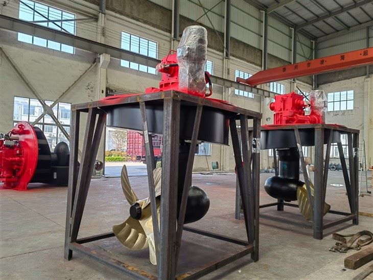 Crs Certificated Marine Propulsion Well Mounted Azimuth Thruster With Fixed Pitch price
