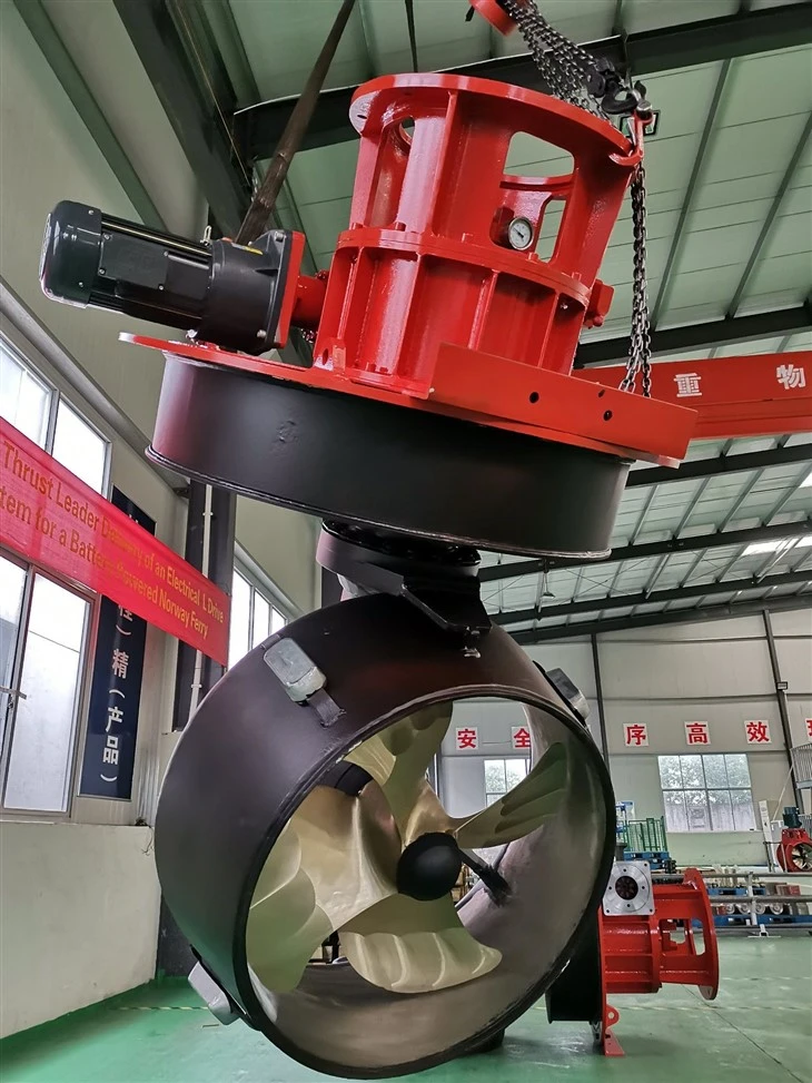 L-Drived Marine Propulsion Well Mounted Azimuth Thruster Approved By CCS manufacturers