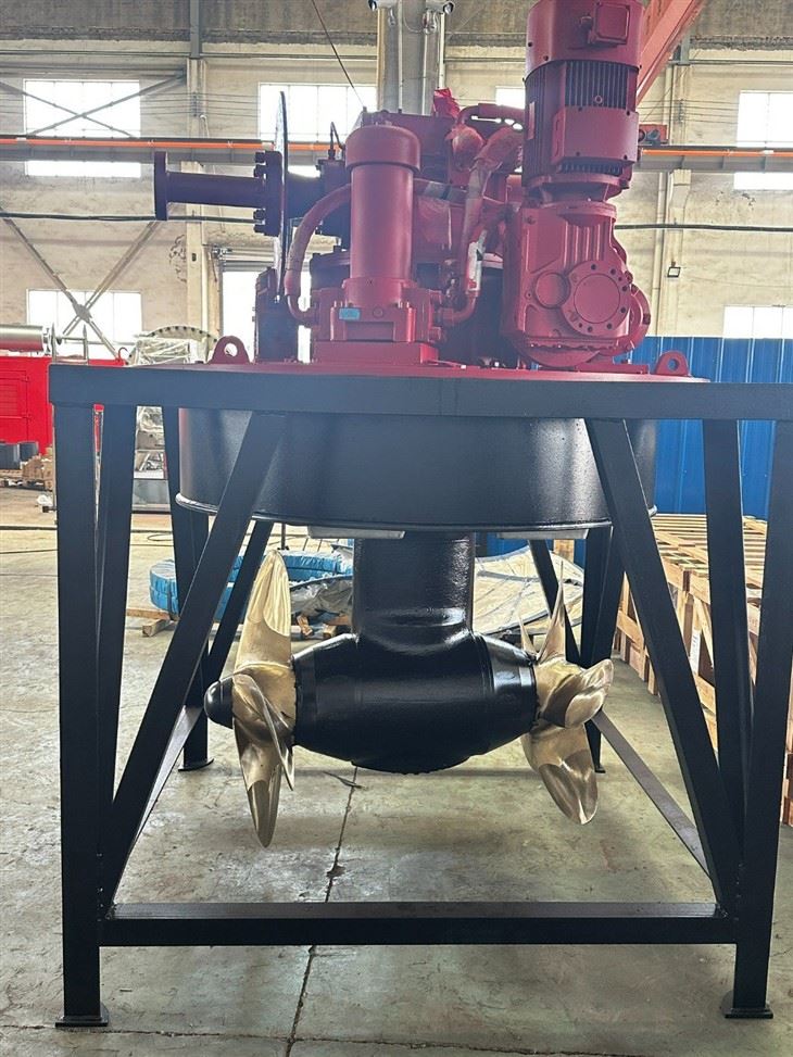 Marine Propulsion Dnv-Gl Certificated Azimuth Thruster With Contra-Rotating Propellers manufacturers