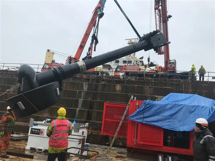 Ship Propeller Mounted On Deck Azimuth Thruster Approved By ABS high quality