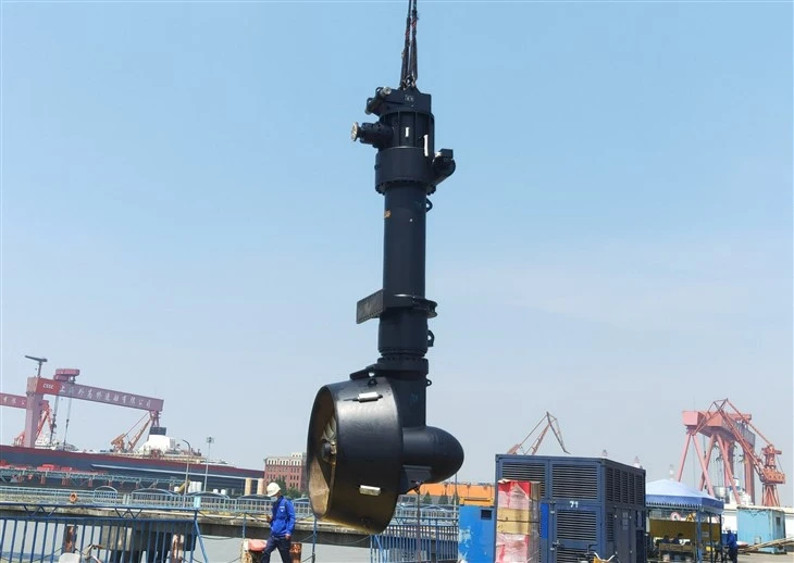 Z-Drived Deck Mounted Azimuth Thruster Approved By Dnv-Gl factory